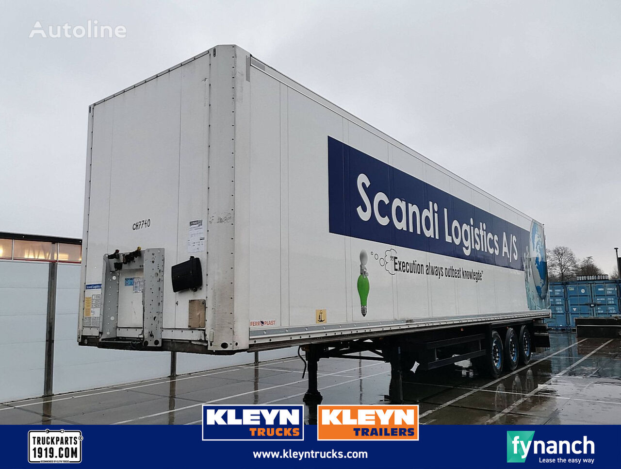 Schmitz Cargobull SCB S3T KOFFER DUOPLAST BOXTRAILER Kofferauflieger