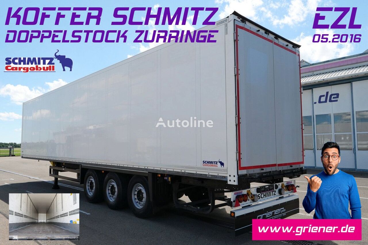 Schmitz Cargobull SKO 24 closed box semi-trailer