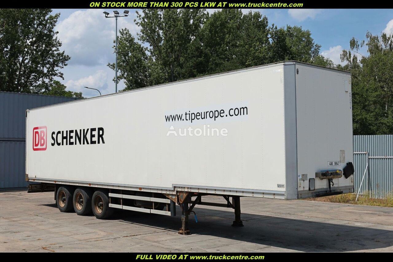 Schwarzmüller STANDARD, AXLES BPW closed box semi-trailer