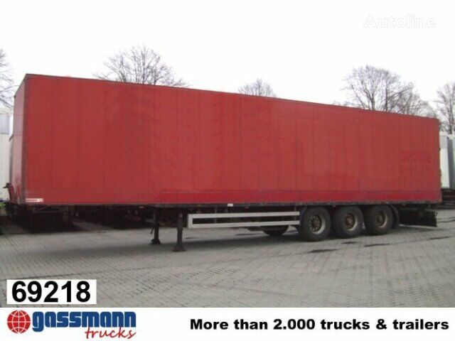 Sommer Sommer Kleiderkofferauflieger, 90 cbm closed box semi-trailer - Autoline