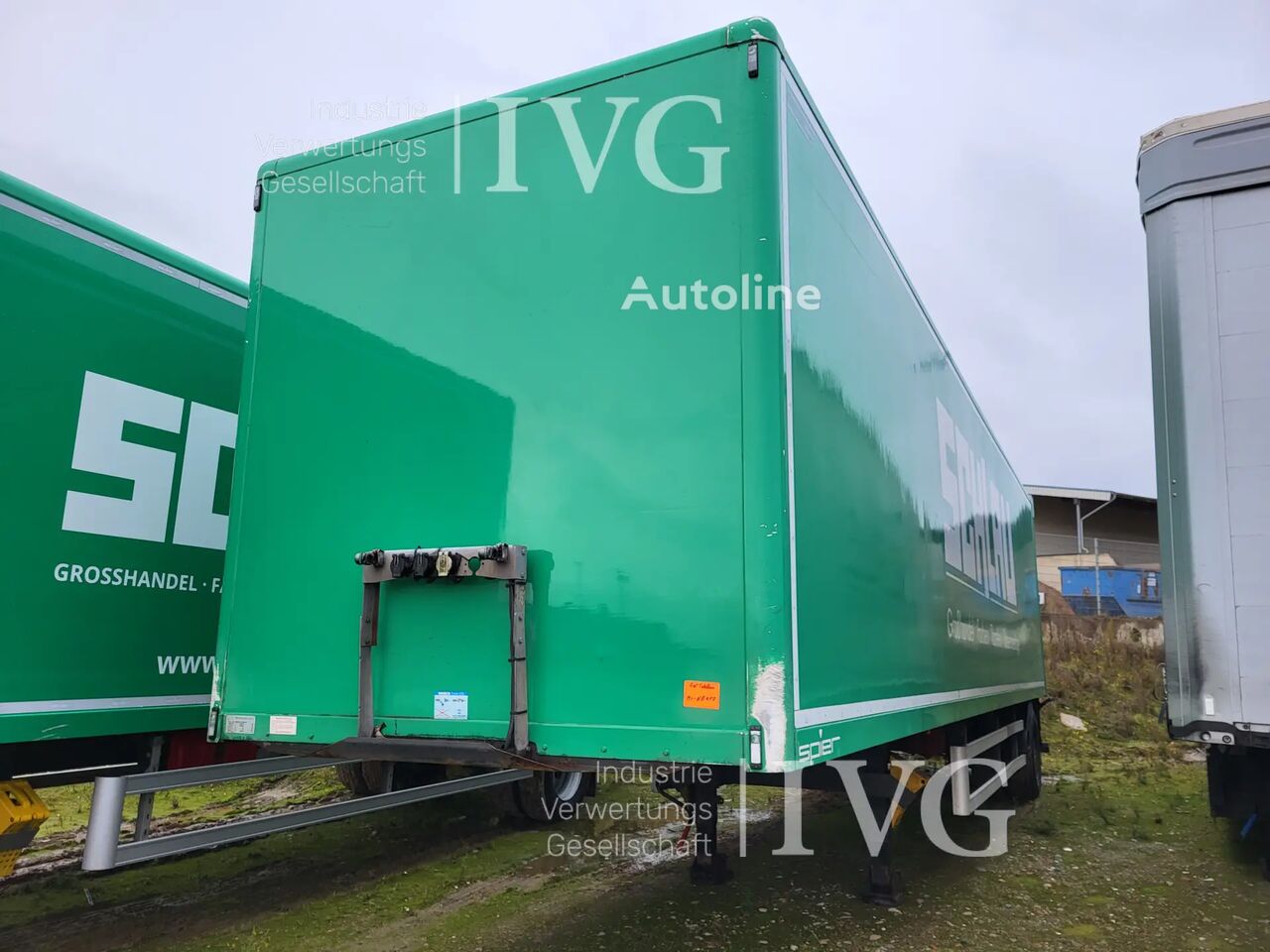 Spier Auflieger パネルバンセミトレーラー - Autoline