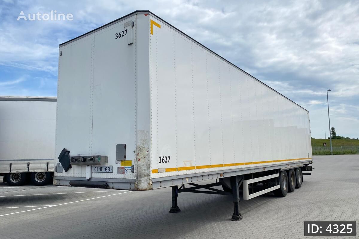 العربات نصف المقطورة شاحنة مقفلة Talson F1227 / Garment trailer / BPW Drum