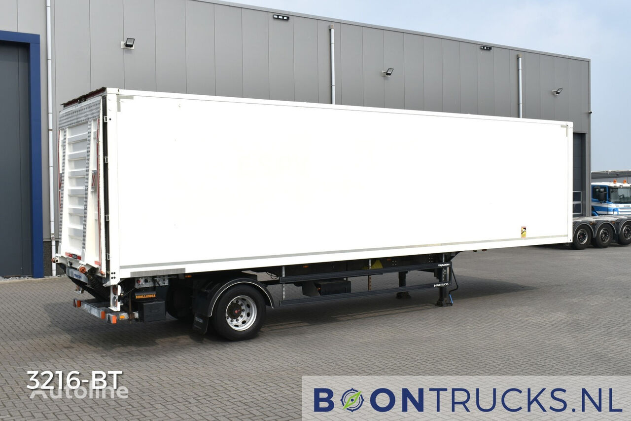 Tracon LPRS9 CITY | 3000Kg TAILGATE * TRIDEC STEERING * NL TRAILER * AP closed box semi-trailer