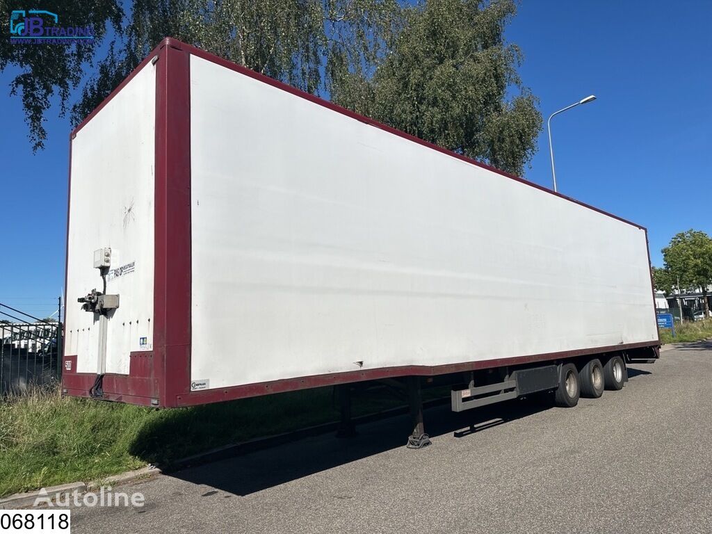 Vogelzang gesloten bak Mega volume, Jumbo closed box semi-trailer