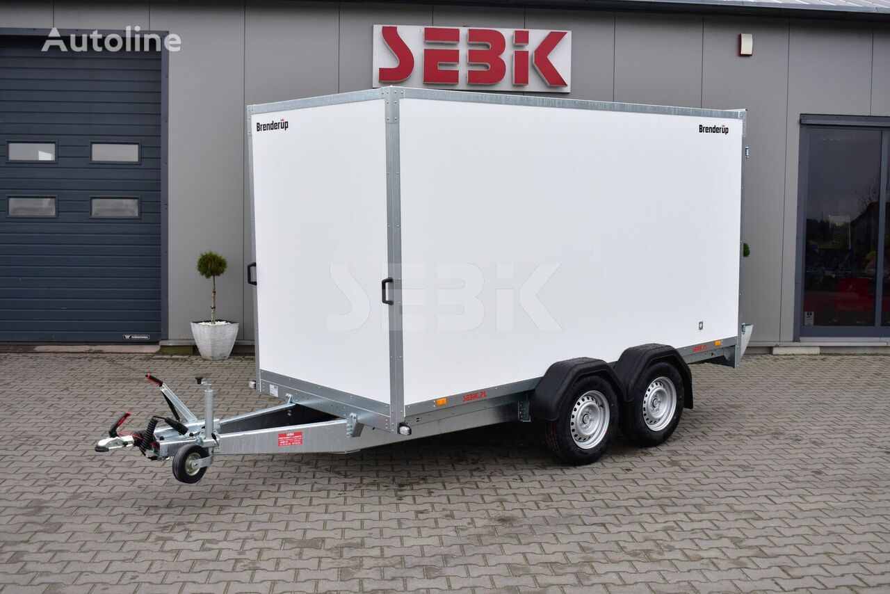 新封闭箱式拖车 Brenderup Cargo CD 350 TB Drzwi 2500kg przyczepa KONTENEROWA ZAMKNIĘTA SZC