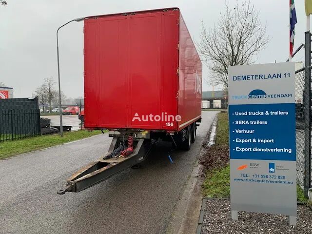 rimorchio furgone Burg BPM 00-20 laadklep Gesloten bak doorlaad systeem TuV 9-2024