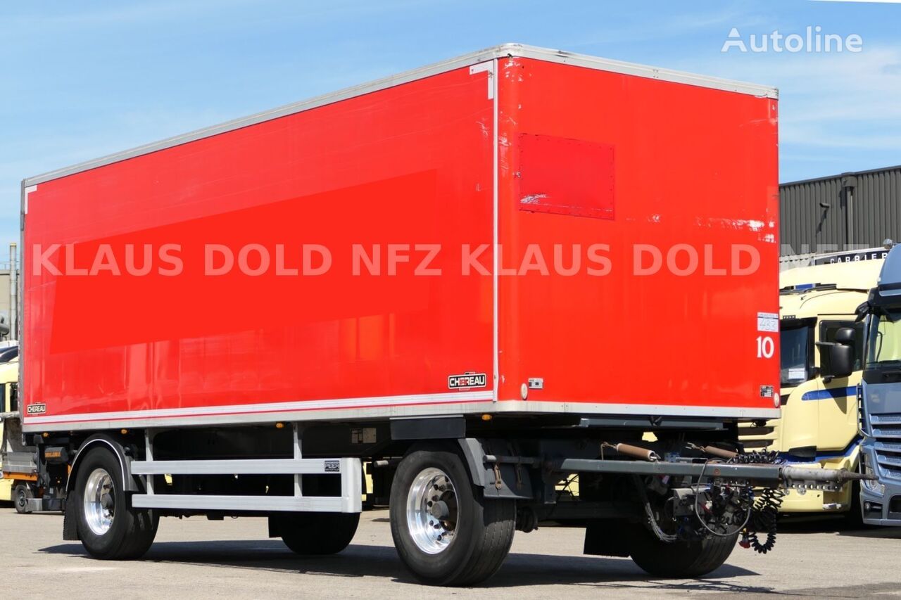 Chereau CRD 2Koffer 38m³ LBW Scheibenbremsen closed box trailer