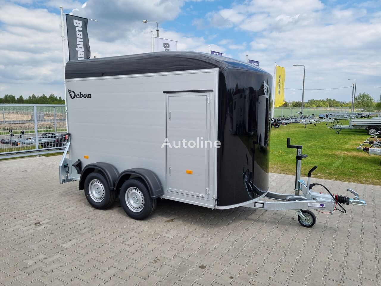 new Debon Fourgon C500 przyczepa kontener 313x165 cm 2000 kg DMC Cheval closed box trailer