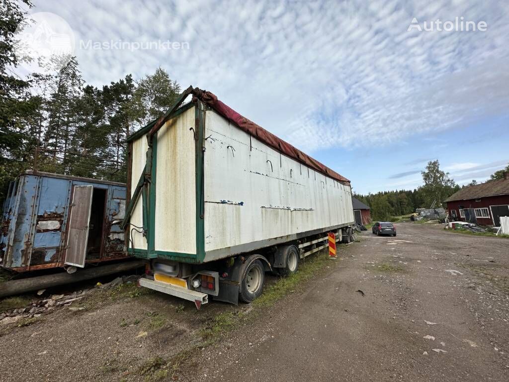 Mjölbysläpet  Flissläp Repobjekt closed box trailer