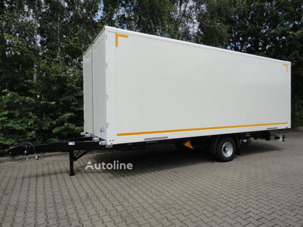 Nový přívěs furgon Möslein EK 1- D 7,3 1 Achs Kofferanhänger Durchladen, Neufahrzeug - Autoline