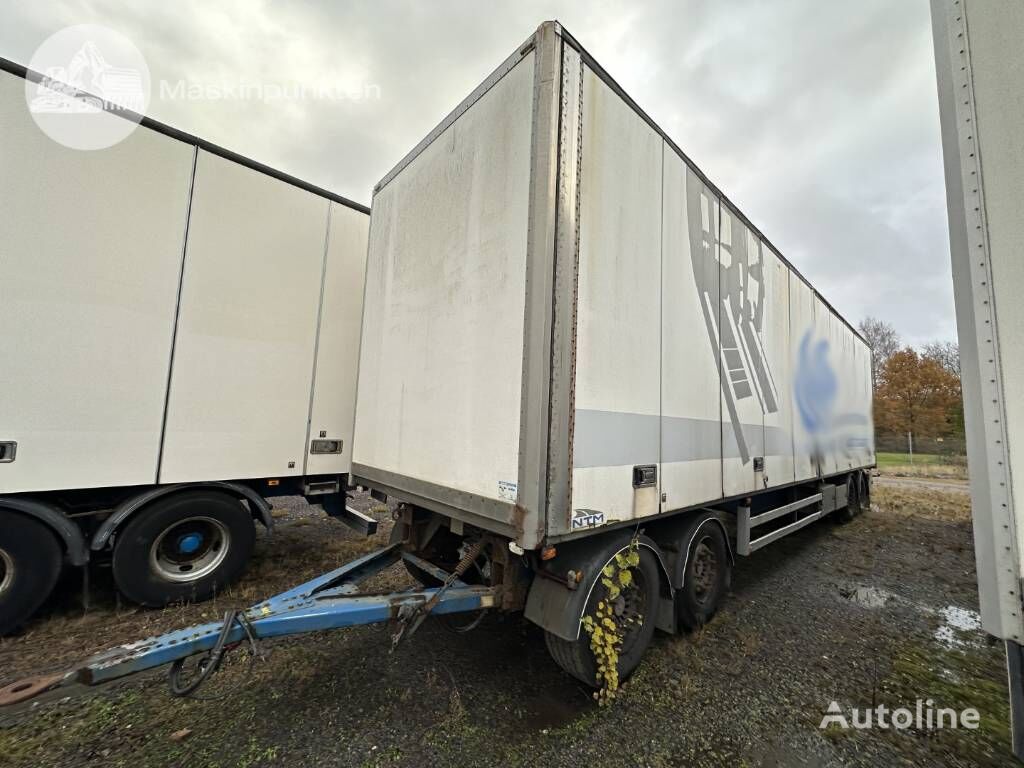 NTM UTP-39L-4 closed box trailer