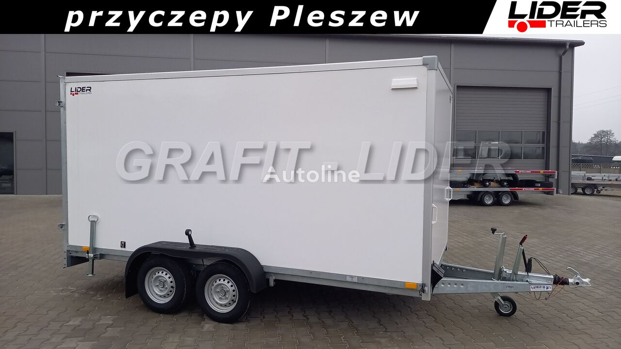 new Niewiadów Universal fourgon trailer NW-024 przyczepa 400x200x190cm, furgon closed box trailer