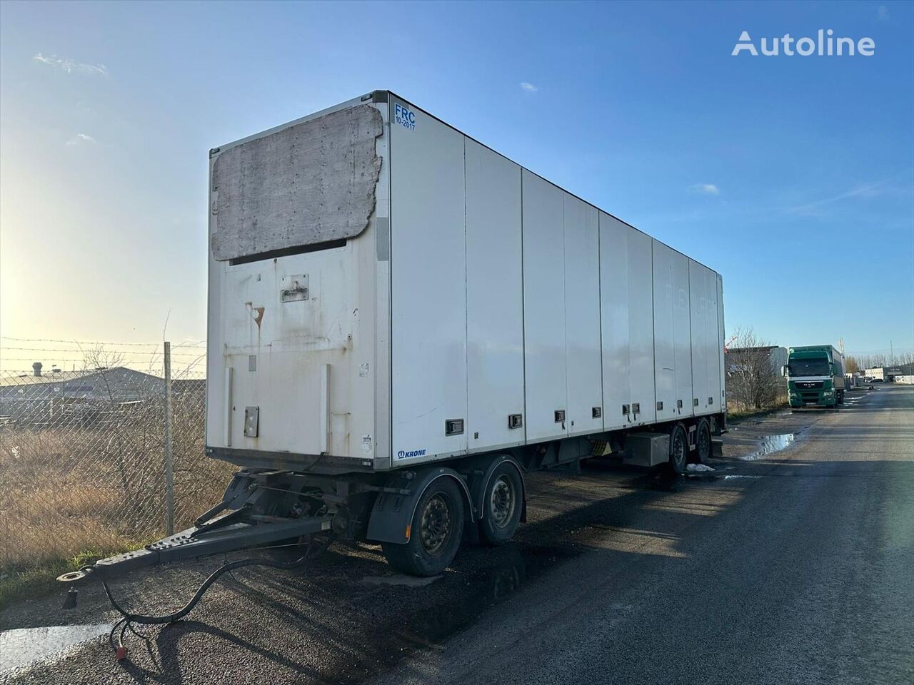 Norfrig WH4-36-125CFÖM closed box trailer