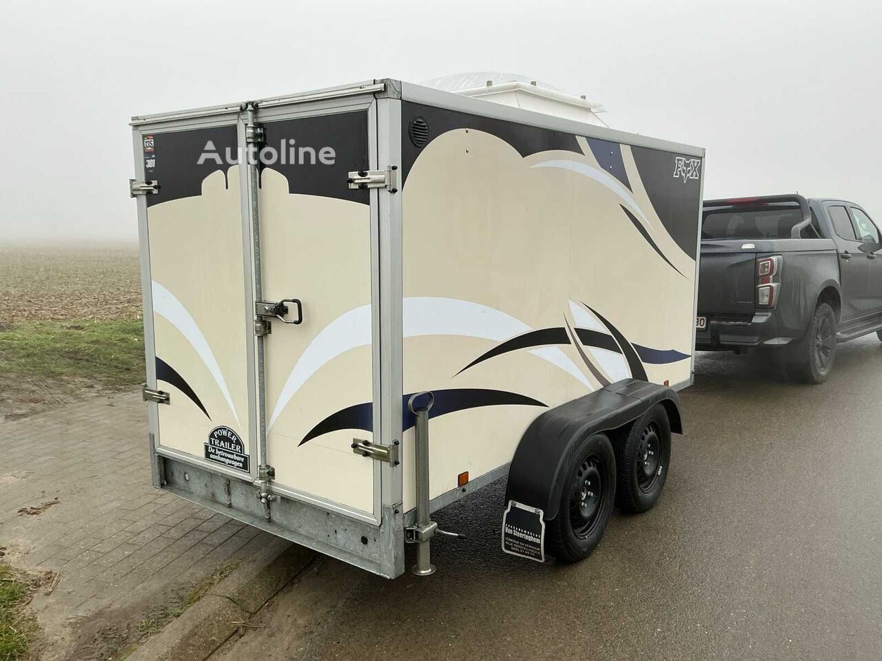 Power-Trailer 2007 Power Trailer Aanhangwagen closed box trailer