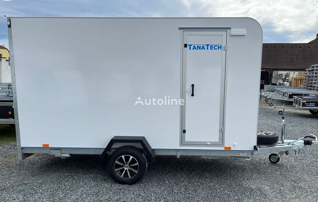 new Tanatech Tomplan TFS 360.01 SC 1300kg closed box trailer