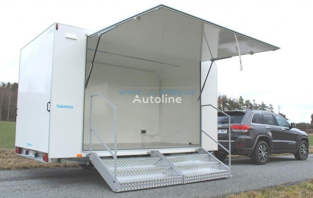 new Tanatech Tomplan TWSP470 2700kg470x220 closed box trailer