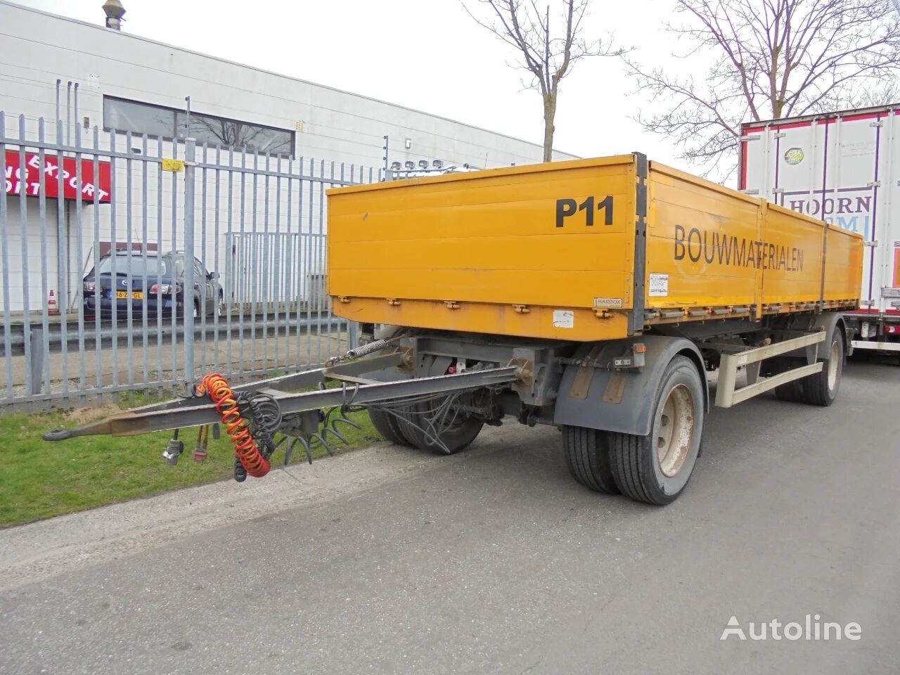 WAF JF 9820 closed box trailer