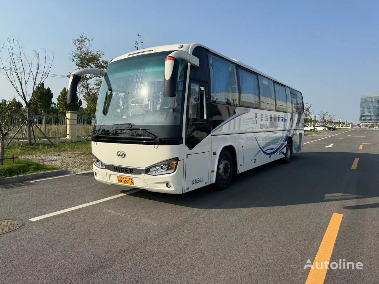 Higer 50 seats coach bus