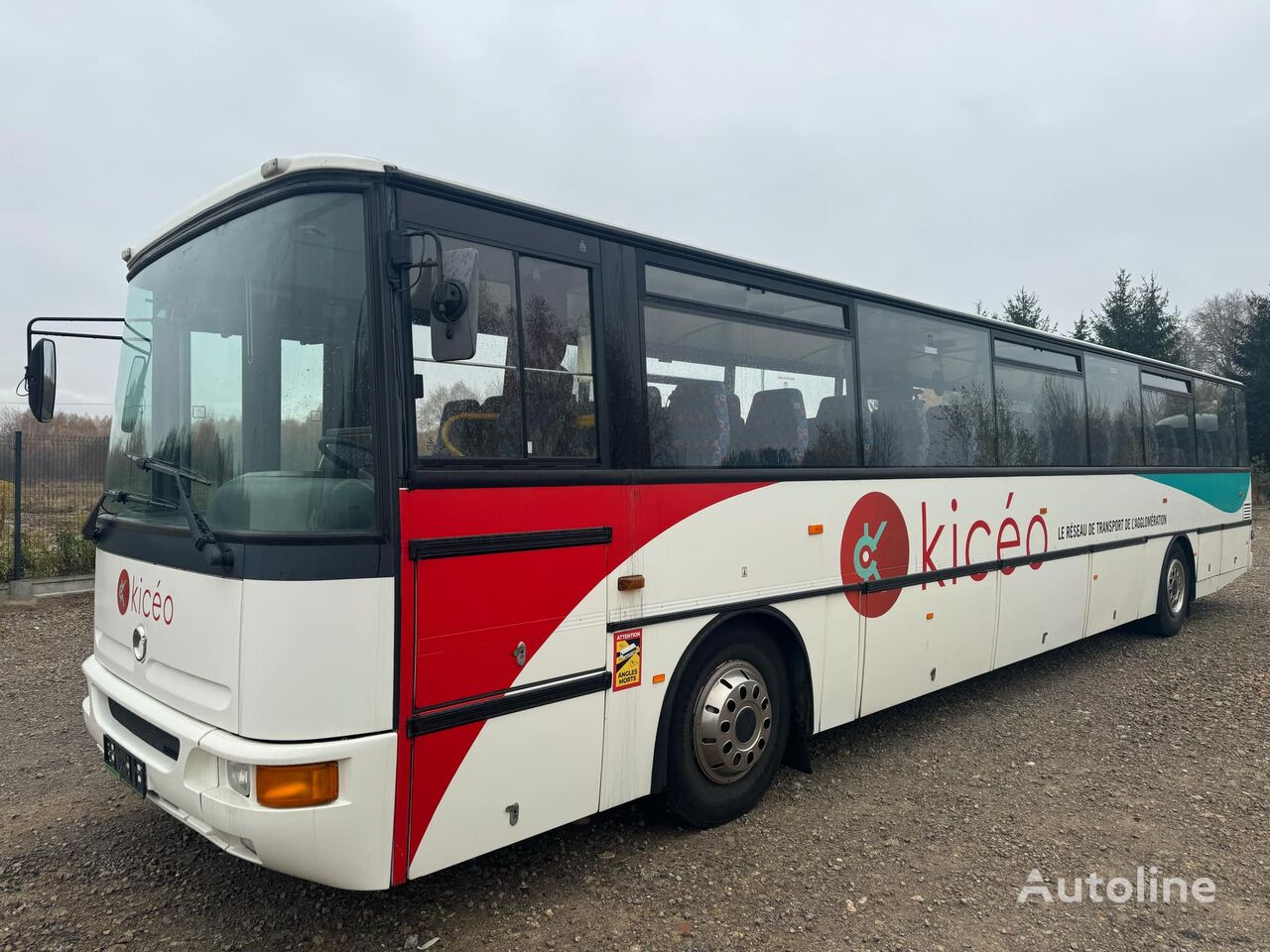 Irisbus Recreo/Manual/64 miejsca/Tachograf na tarczki autobús de turismo