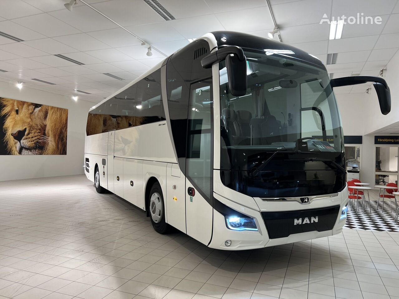 новый туристический автобус MAN Lions Coach R07