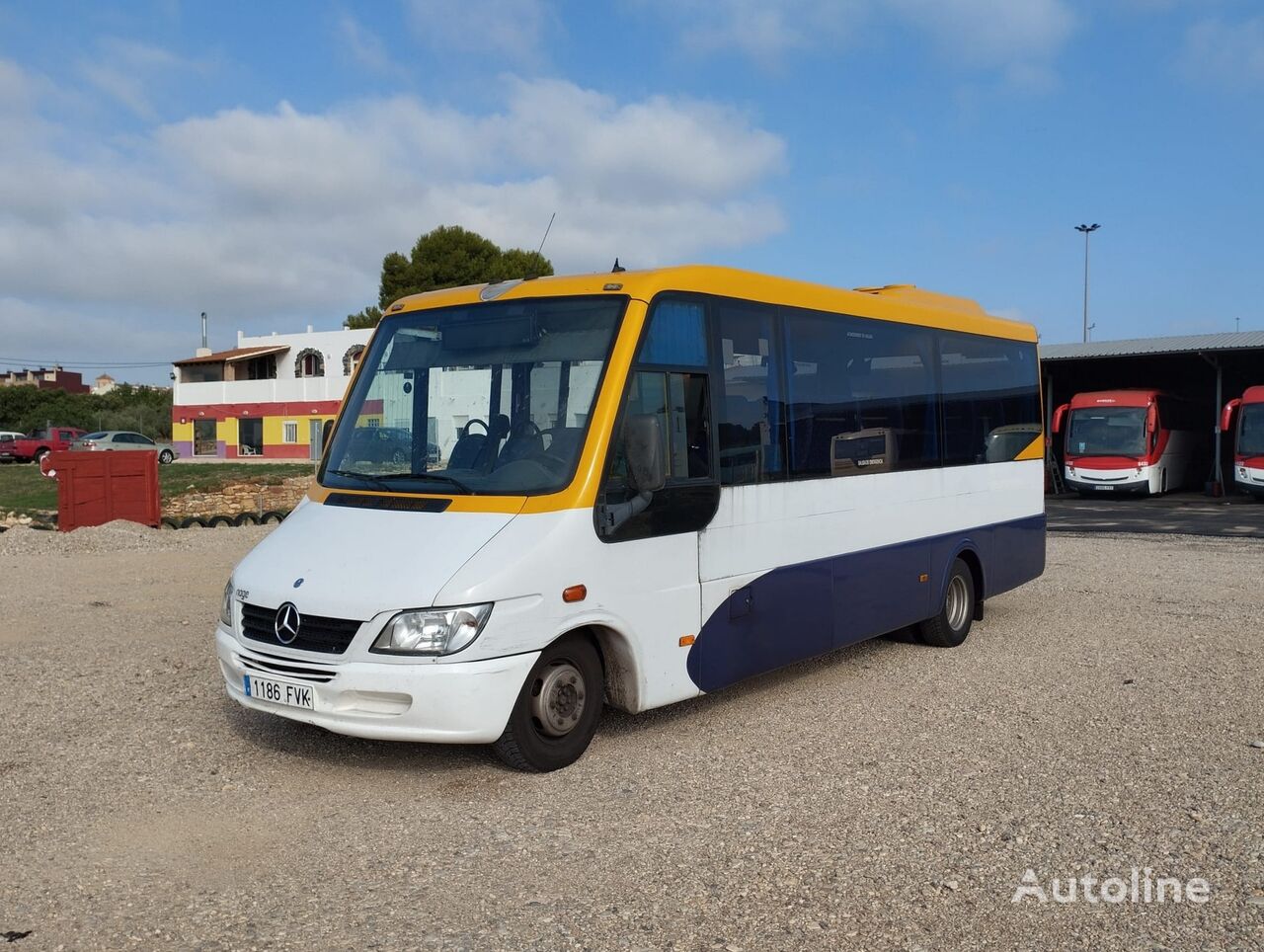 туристический автобус Mercedes-Benz -O 616 -SPRINTER NOGE+ 29 PAX