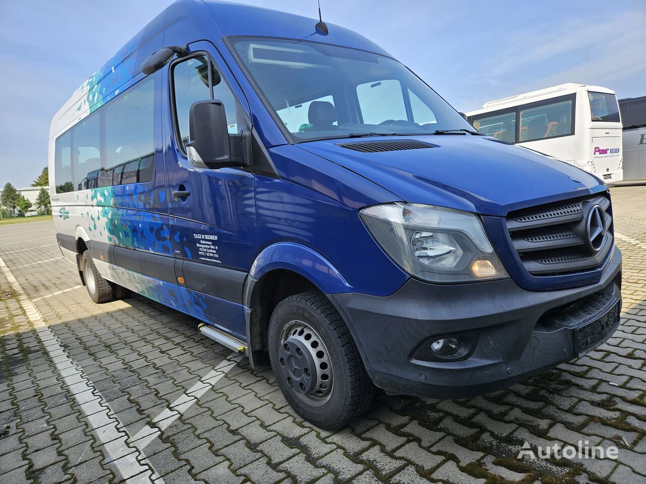 turistický autobus Mercedes-Benz Sprinter 516 Euro6 Schaltgetriebe Klima