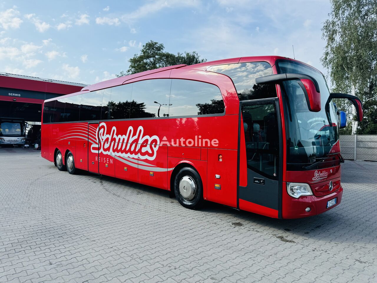 autocar de tourisme Mercedes-Benz Travego Tourismo 14m German bus TOP