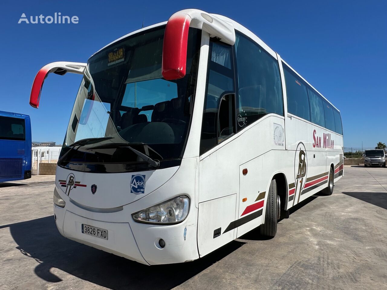 Scania K-124 IRIZAR coach bus