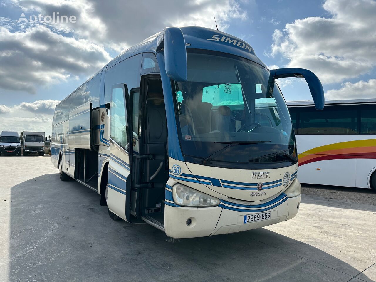 autocarro turístico Scania K-124 IRIZAR PB