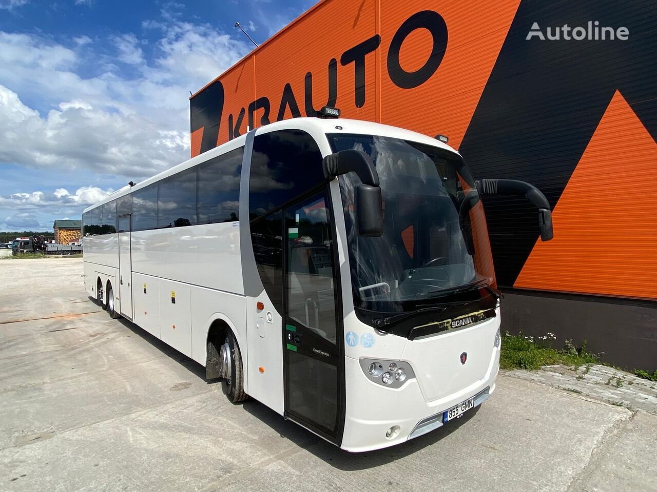 Scania K 450 6x2*4 OmniExpress 56 SEATS / AC / AUXILIARY HEATING / WC / turistabusz