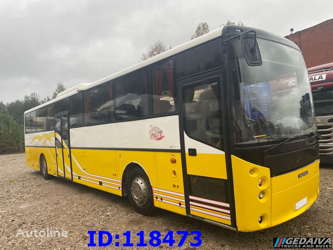 Scania K114 coach bus