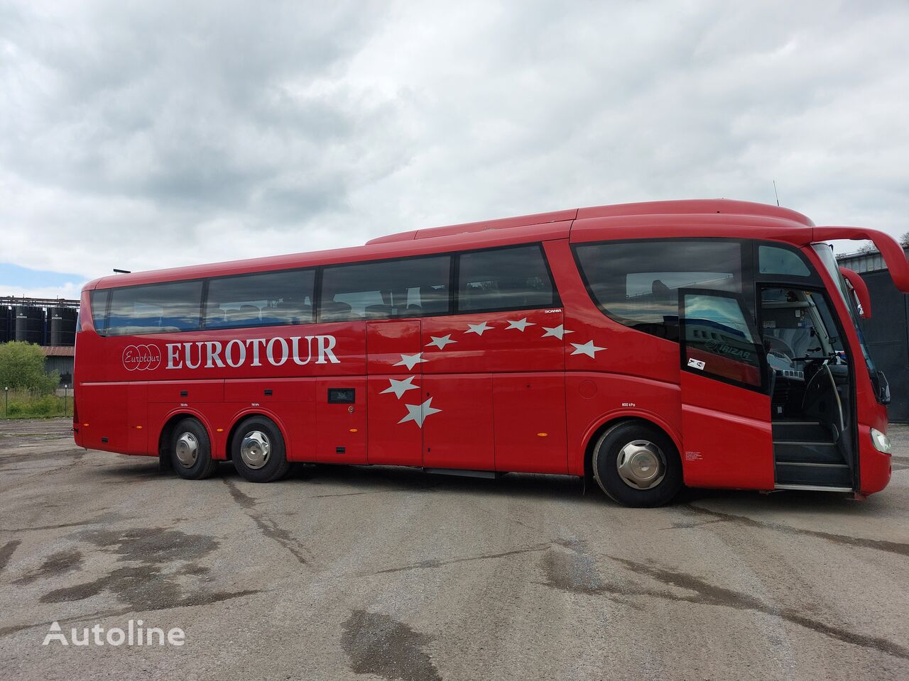 turistinis autobusas Scania PB