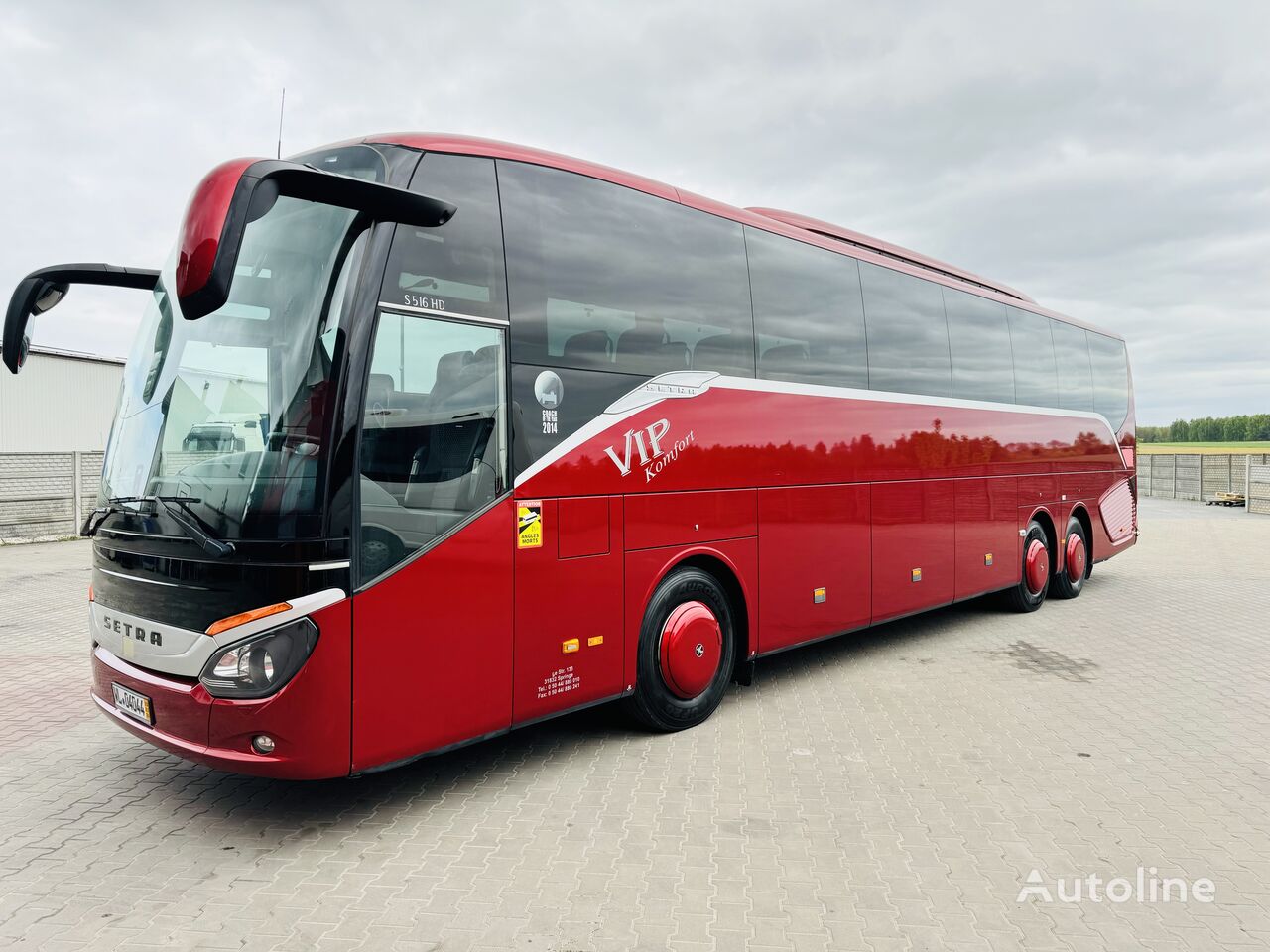 туристический автобус Setra 516 hd , 515 travego Tourismo 13m german bus