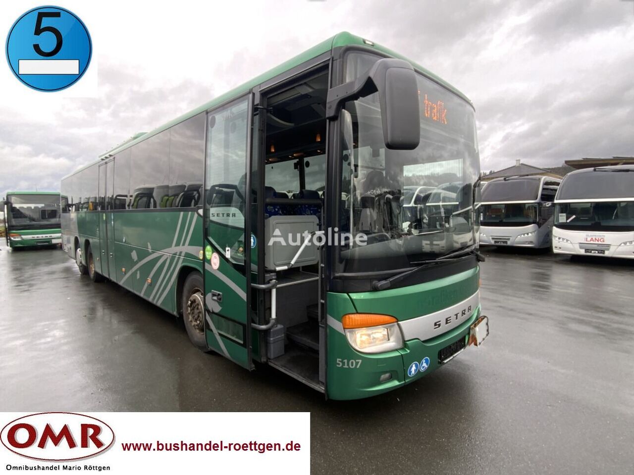 Setra S 417 coach bus