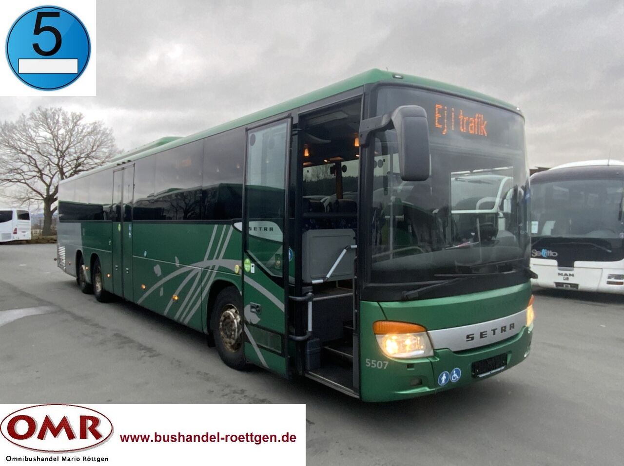 Setra S 417 coach bus