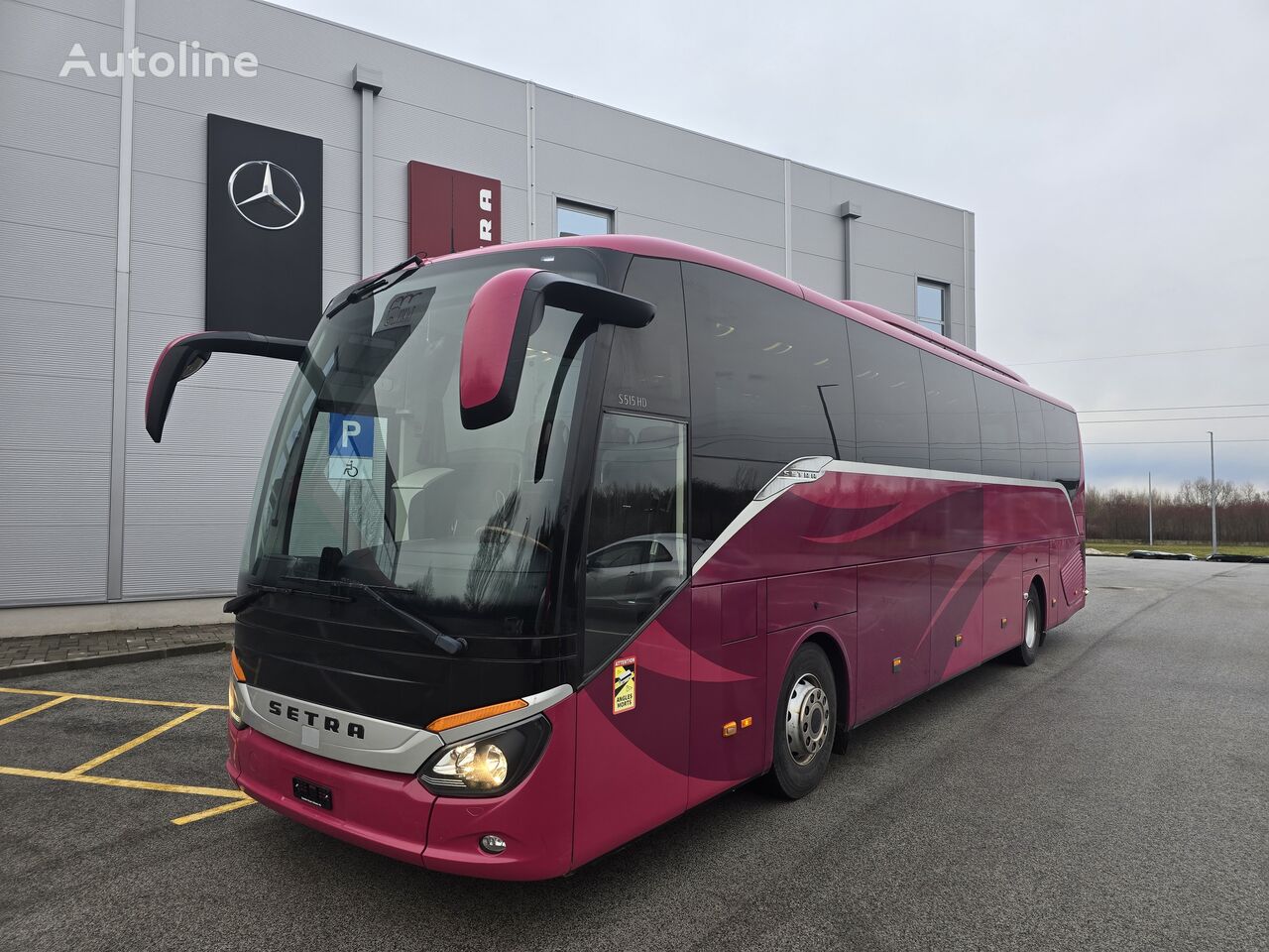 Setra S 515 HD coach bus