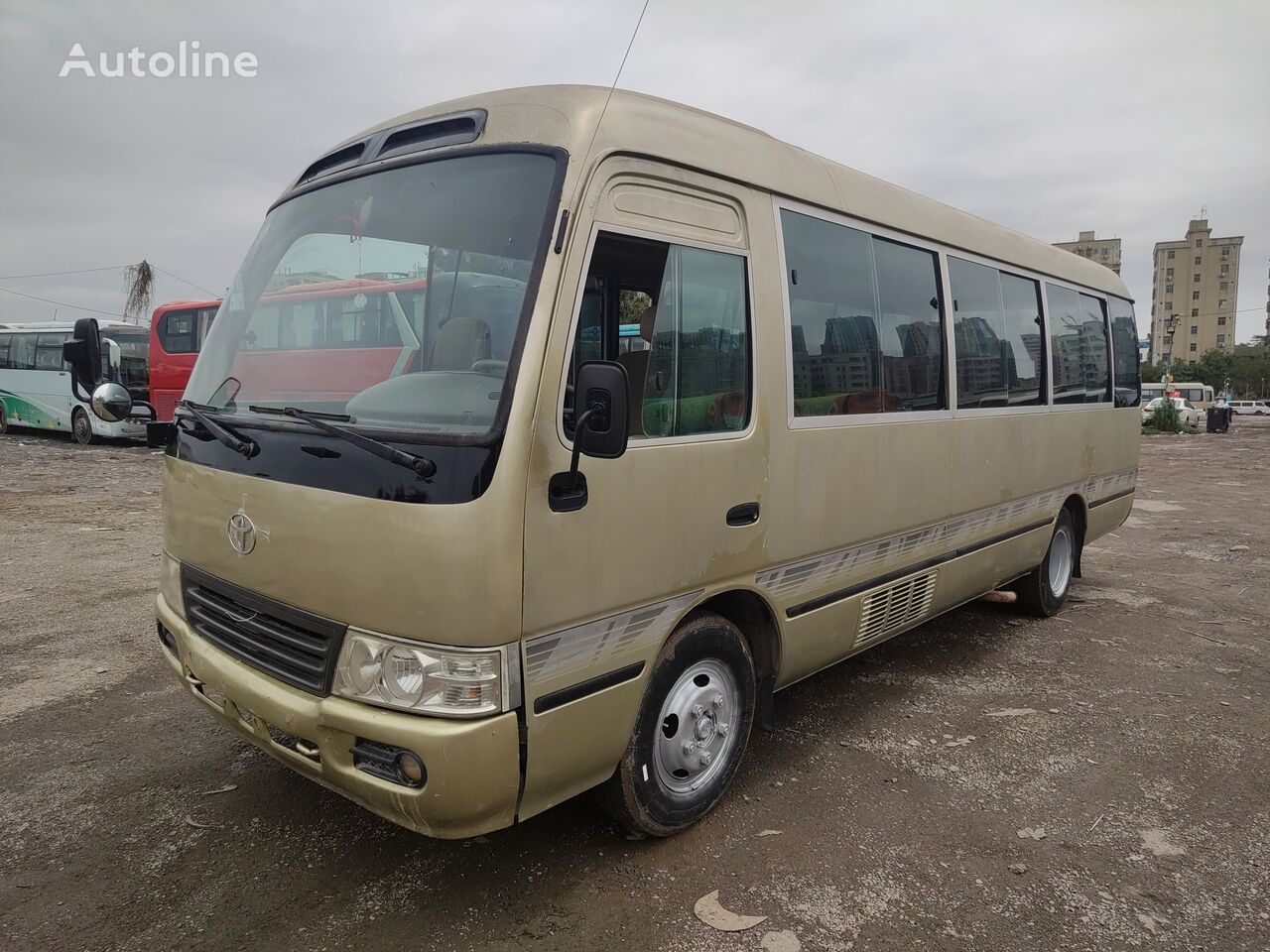 Toyota Coaster coach bus