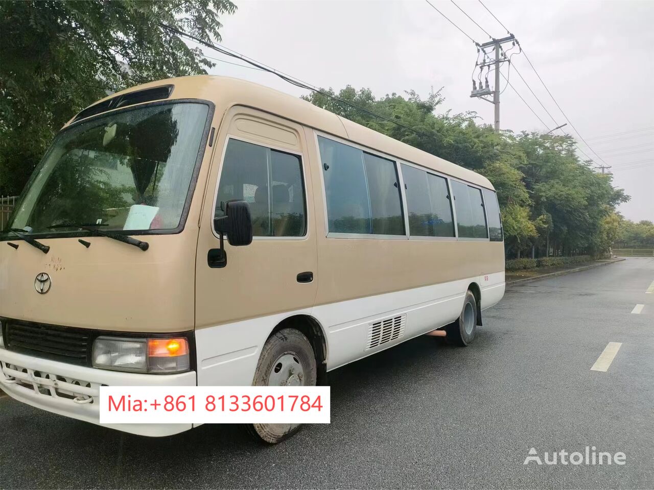 Toyota Coaster coach bus