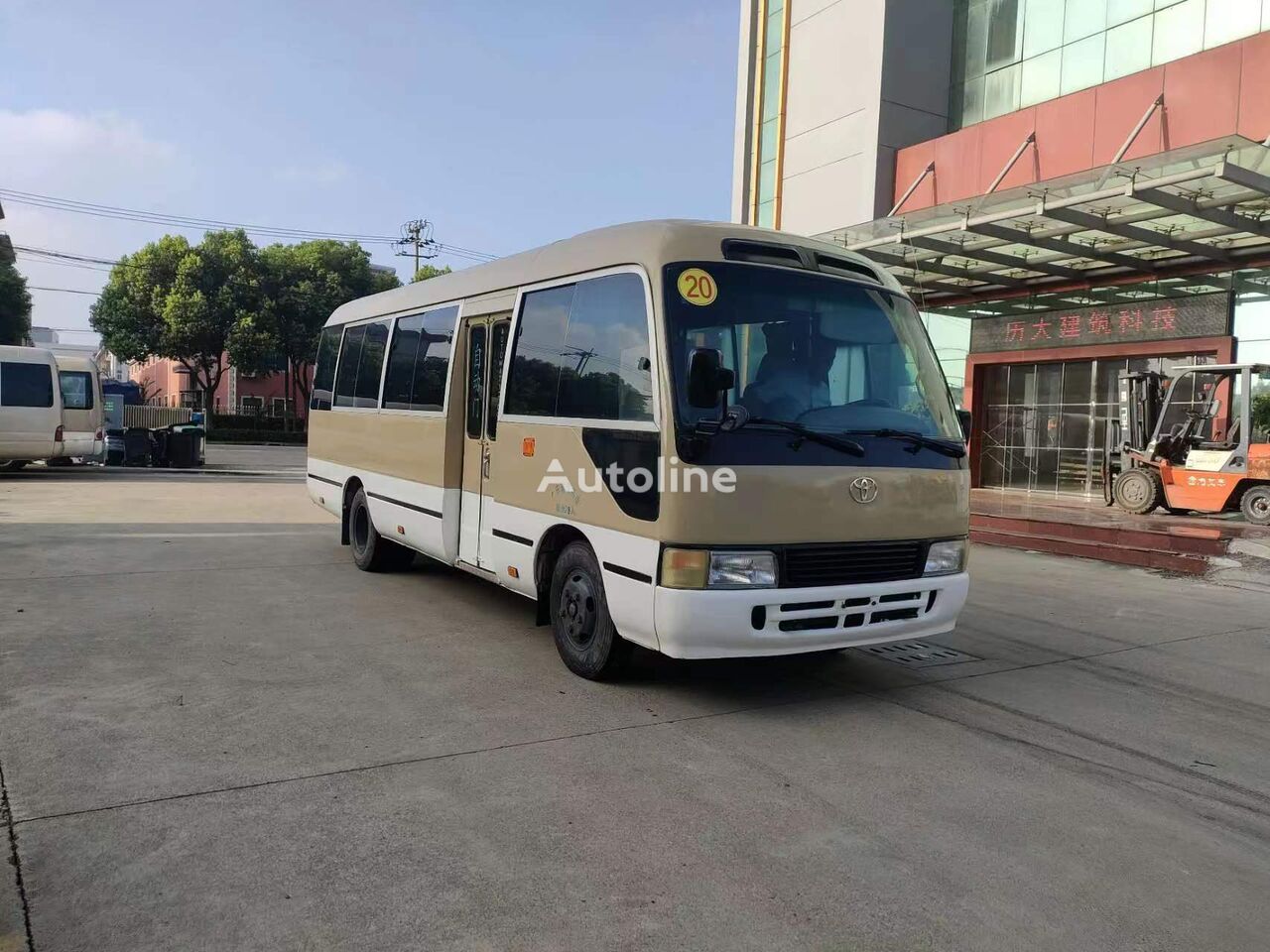 Toyota coaster coach bus