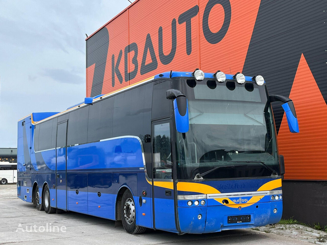 الباص السياحي Van Hool Scania K 400 T 9 6x2*4 WC / AC / WEBASTO / FRIDGE / LUGGAGE BOX