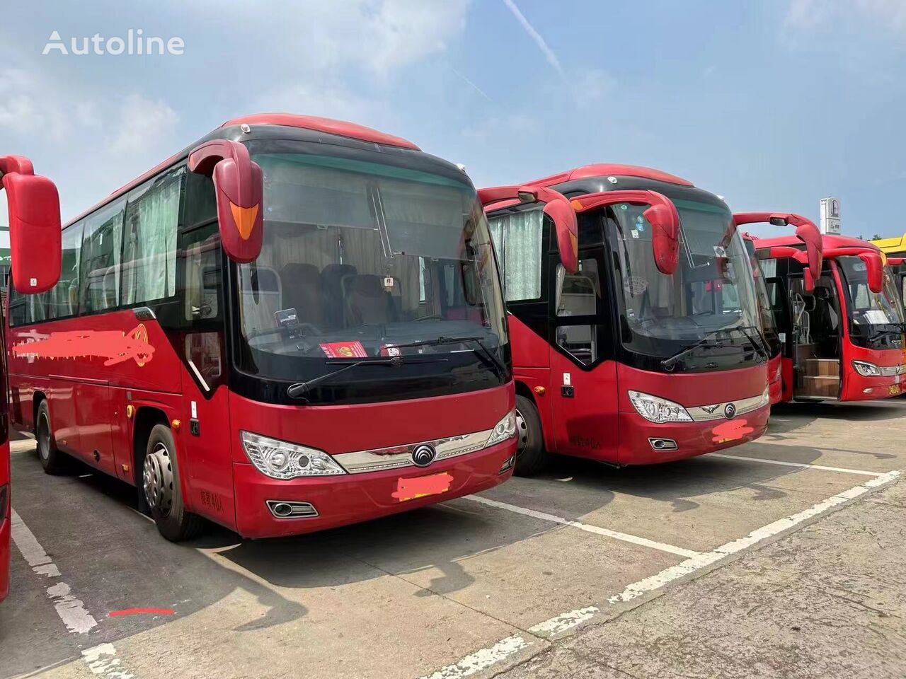 Yutong 40 seats coach bus