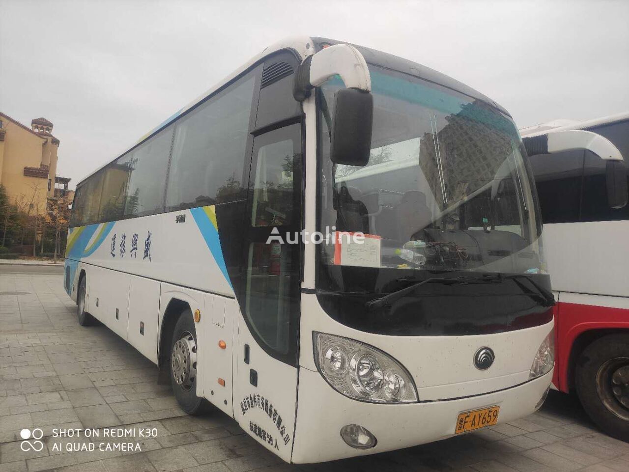 туристический автобус Yutong 55 seats bus