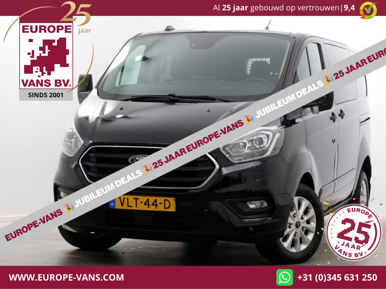 الميكروباصات لنقل الركاب والحمولات Ford Transit Custom 2.0 TDCI 130pk L1H1 Automaat D.C. Limited Airco/N - Autoline