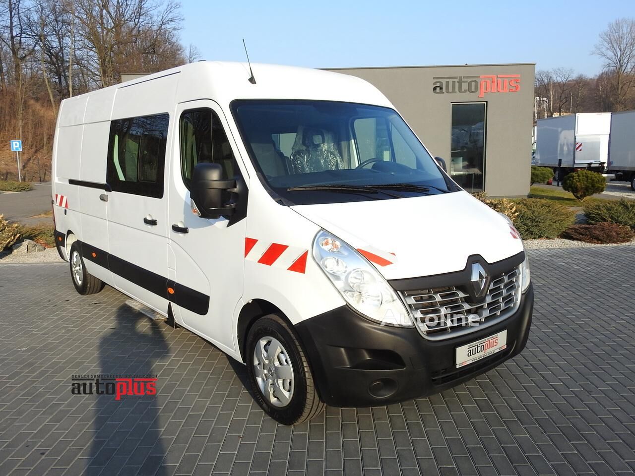 Renault MASTER FURGON BRYGADÓWKA  7 MIEJSC TEMPOMAT KLIMATYZACJA  130KM Kombi-Lieferwagen