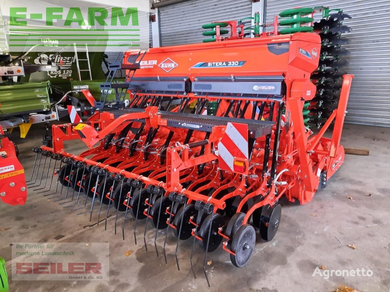 Kuhn hr 304 + sitera 330-20e combine seed drill - Agronetto