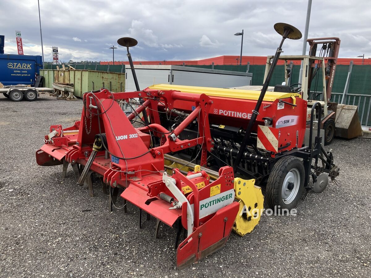 Máy đào lỗ gieo hạt liên hợp Pöttinger Lion 3002 und Vitasem 300 để bán | Agroline VN Máy đào lỗ gieo hạt liên hợp Pöttinger Lion 3002 und Vitasem 300 - Agroline