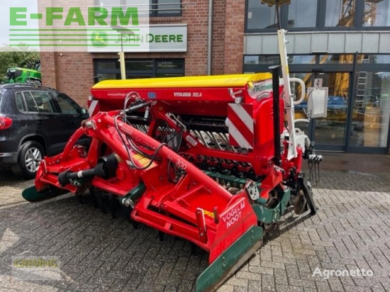 combiné de semis Pöttinger vitasem 302a