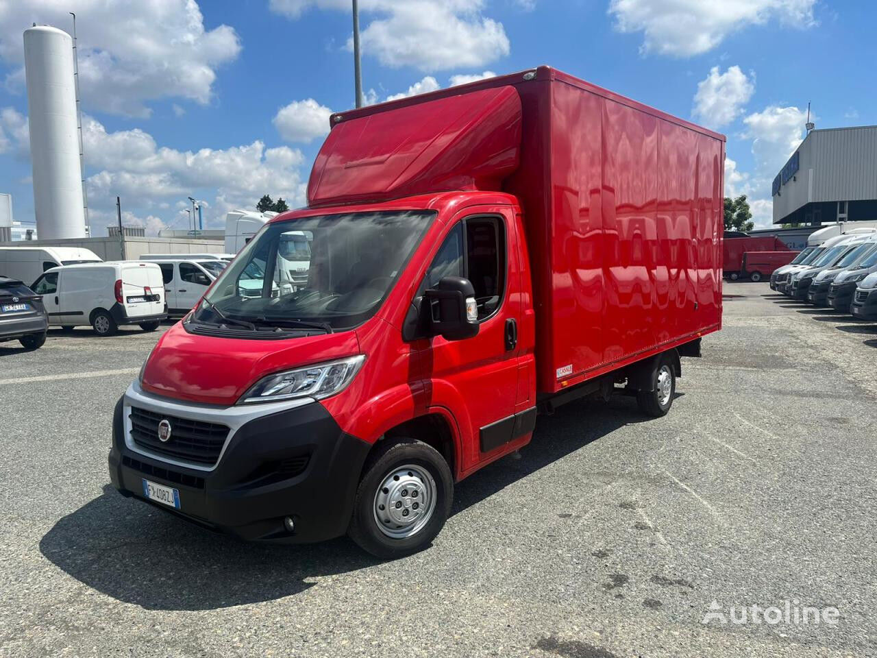 FIAT DUCATO box truck < 3.5t