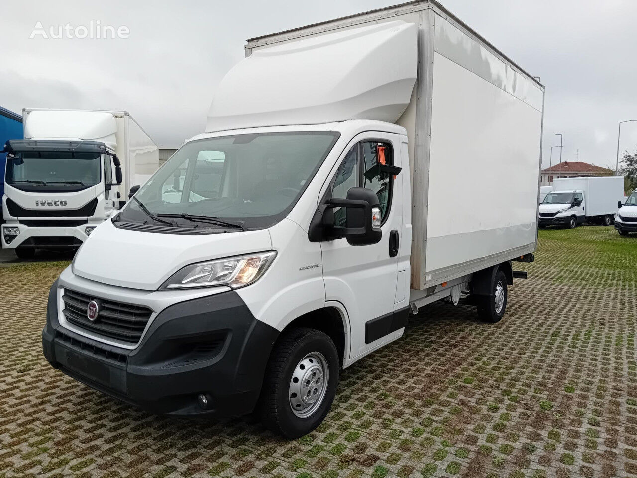 FIAT DUCATO BOX+SPONDA box truck < 3.5t