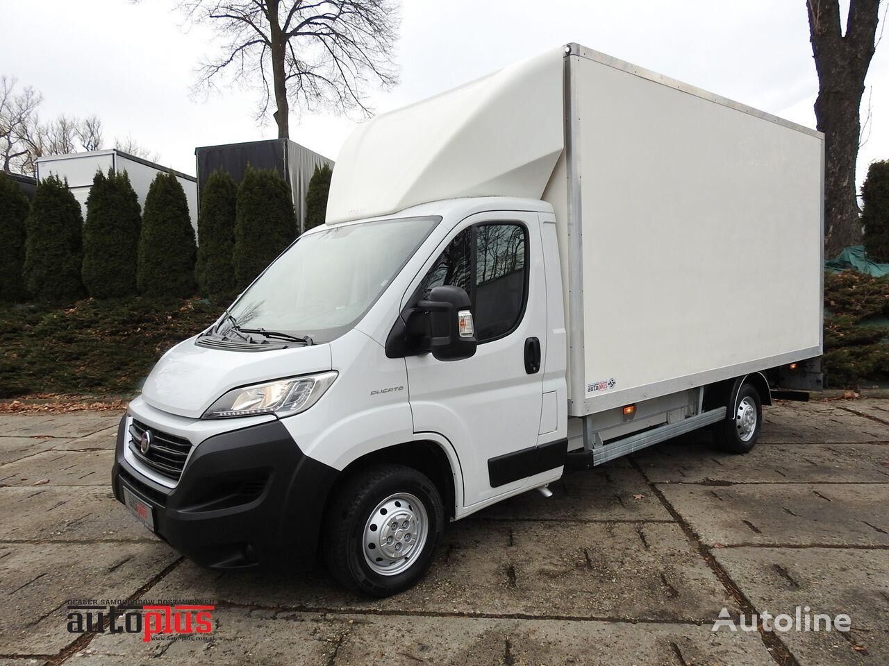 FIAT DUCATO KONTENER WINDA 8 PALET TEMPOMAT NAWIGACJA KLIMATYZACJA  1 box truck < 3.5t